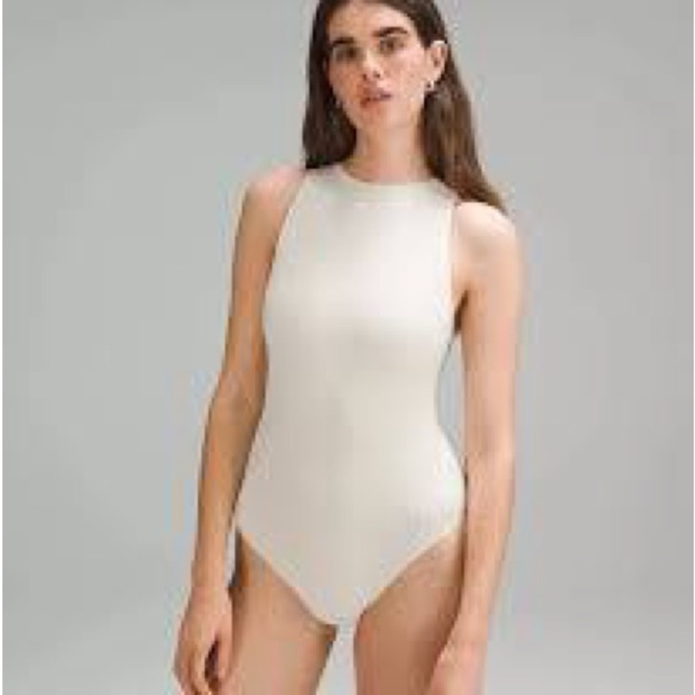 Wundermost Ultra-soft Nulu High-neck Sleeveless Bodysuit